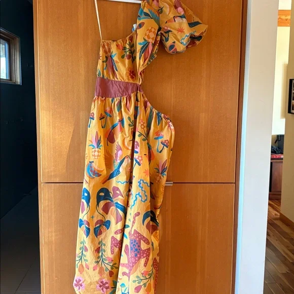 Farm Rio x Anthropologie tropical cut out maxi - Picture 5 of 7